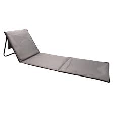 Armchairs and recliner chairs for every occasion. Foldable Beach Lounge Chair Grey Xindao