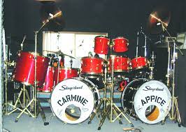 Appice first came to prominence as the flamboyant percussionist with the late. Carmine Appice Ozzy Bark At The Moon Kit Carmine Appice Ludwig Drums Drum Kits