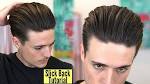 Slicked Back Hair - A Site for all Slicked Mens Hairstyles