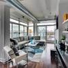 The toy factory lofts made by lanterra is located in 43 hanna avenue in toronto. 1