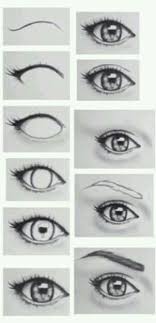 ▽ visit to my channel. How To Draw Eyes Step By Step Guide