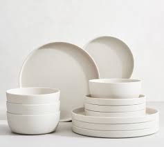 When i bought the first 2 sets, there. Mason Modern Melamine 12 Piece Dinnerware Set Pottery Barn Canada