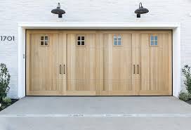 Warm Wood Garage Door Brooke Wagner Design Garage Door Design Wooden Garage Doors Garage Doors