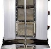 Libai Commercial Shawarma Grill Doner Kebab Propane Gas Machine 3 Burner  Gyro Meat Automatic Spinning Vertical Broiler Holder With Meat 25lbs  Capacity ...