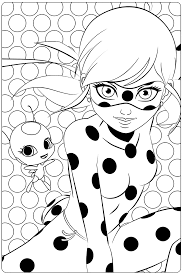 Start your review of hollow coloring book: Lady Bug And Tikki Coloring Pages For You
