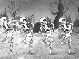 Characters play the roles in this animated. The Skeleton Dance No 29 Skeleton Dance Vintage Cartoon Halloween Cartoons