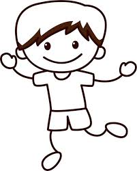 Happy Children Boy Coloring Page Coloring Pages For Kids Coloring Pages Coloring Pages For Girls