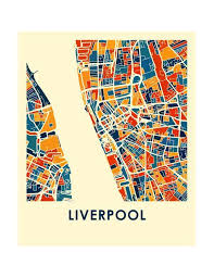 Liverpool map from openstreetmap project. Liverpool Map Print Full Color Map Poster Etsy In 2021 Liverpool Map Map Art Print Map Print