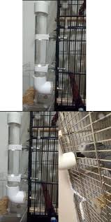 Bird Cage Seed Guard Plastic Bird Feeder Pet Cage Automatic Food Bowl Drinking Water Dispenser For Parrot Water Dispenser Pet Cage Food Bowl