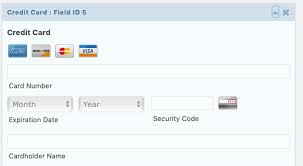 Thankfully, credit.com can provide all the information you need to make an informed decision. Credit Card Gravity Forms Documentation