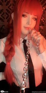 Enafox Power Chainsaw Man: Arousing solo masturbation video