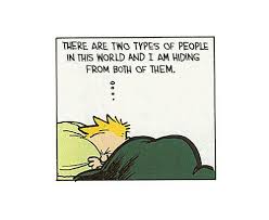 There Are Two Types Of People In This World Avoid Both Avoiding People Calvin And Hobbes Quotes Calvin And Hobbes Calvin And Hobbes Comics
