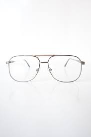 Chrome Double Bridge Aviator Glasses 1980s Mens Rounded Aviator Eyeglass Frames Chrome And Gold Metal Aviator Eyeglasses Aviator Glasses Men Aviator Glasses