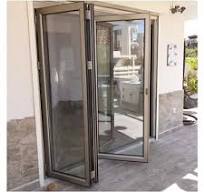 China Puertas plegables internas con cerradura ...