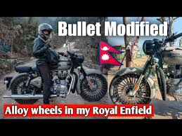 Royal enfield classic 350 into new 2020 bs6 model cost of modifications like this 35k complete work included according to model. Bullet Modified Alloy Wheels For Royal Enfield Royal Enfield Classic 350 Modification Car26 Com