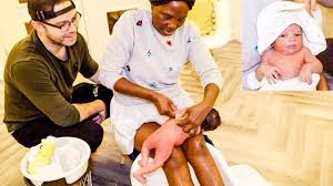 Newborn Baby First Nigerian Traditional Bath Youtube