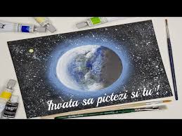 Ce greutate are pe fiecare ? Planeta Pamant Invata Sa Pictezi Pas Cu Pas O Pictura Pe Zi Youtube