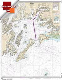 Paradise Cay Publications Noaa Chart 16700 Prince William Sound 21 00 X 27 02 Small Format Waterproof
