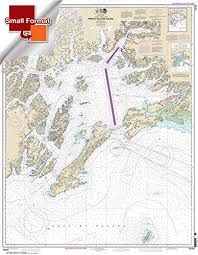 paradise cay publications noaa chart 16700 prince william sound 21 00 x 27 02 small format waterproof