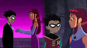 Robin and Starfire Moments - Teen Titans Season 2 - YouTube