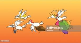 Ontdek de perfecte birds flying stockillustraties van getty images. Migrating Birds Flying To South Clipart Image