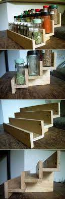 tahtadan baharatlik rafi yapmak kendinyapsana com diy spice storage pallet diy diy spice rack