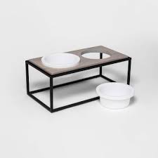 Also, by making your own pet bowl stand, it allows you to customize it to suit your pet's needs, especially if they have a physical condition like. Dog Food Bowl Stand Target