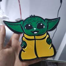 Download 3d Printable Baby Yoda 4 Colors In One Layer By Asaf Katan