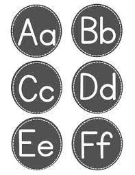 These printables include letter cards letter tiles large letter outlines and bingo dot marker pages. Word Wall Letters For Back To School Free By Can T Stop Smiling