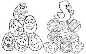 Simple easter coloring page to download for free. Fun And Free Easter Colouring Pages For Kids To Enjoy