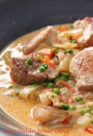 Une Table Pour Cinq Blanquette De Filet Mignon Aux Petits Legumes Recette Filet Mignon Cocotte Recettes De Cuisine Recette