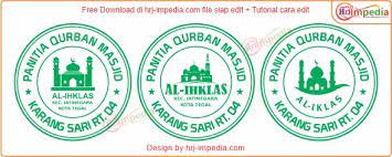 Contoh Stempel Panitia Qurban Terbaru 2021 Stempel Panitia Masjid Idul Adha 2021 Format Desain Stempel Siap Edit In 2021 Kartu Nama Brosur Kartu