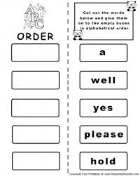 These worksheets include among others: Alphabet Order Worksheet Set 8