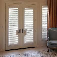 Set of 4 vintage shutter panels interior wood louver shutters wedding reception card holder cottage chic window treatment rustic. Interior Window Shutters Plantation Shutters Austin Window Fashions