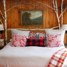 Lake Placid Adk Garden Cottage At The White Vrbo Cottage Lodge Decor Bedroom Orange