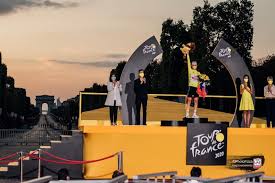 He then climbed to the top step of the podium as the. Tadej Pogacar Tour De France 2020 Champion Biketoday News