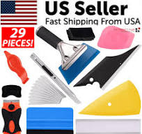 29 PCS Window Tint Tools Kit Car Auto Film Tinting Scraper Squeegee  Installation