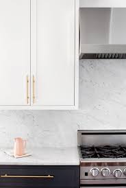 Amazing kitchen features tuxedo cabinets: A Tuxedo Kitchen Renovation The Plan Glammed Events