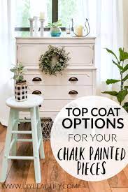 You are aiming to cover every bit of paint. Top Coat Protection Options For Chalky Painted Furniture Diy Beautify Creating Beauty At Home
