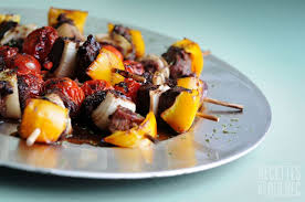 Marinade Et Sauce Pour Brochettes De Boeuf Recettes Du Quebec Kebab Skewers Cuisine Marinade