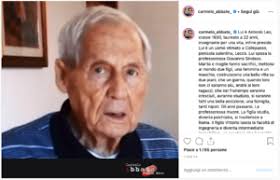 Carmelo married lavora harriet abbate. Omaggio Di Carmelo Abbate Ad Antonio Leo Infocollepasso