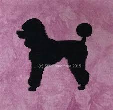 Check spelling or type a new query. Dog Silhouette Poodle Cross Stitch Pattern