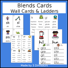 This is a great game to revise initial blends.suitable for those who know their blends, but just need a little extra practice.wonderful graphics and a simple dominoe type game make it a. Free Printable Blend Ladders Beginning Sounds 3 Dinosaurs