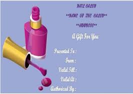 Fillable Free Birthday Gift Certificate Template Nail Salon Gift Certificates Template Gift Certificate Template Certificate Templates Templates Printable Free