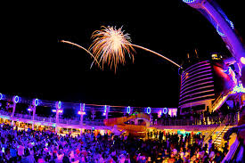 Fireworks On Pirate Night On The Disney Dream Cruise Ship Photo By Marc Lorenzo