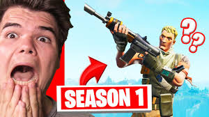 Jelly 1.206.688 views2 weeks ago. Reacting To My First Time Playing Fortnite Season 1 Youtube