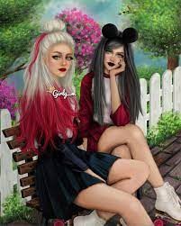 Hijab girly wallpaper wallpapers app screen for your screen phone. Sarra Art Bff Girly Instagram Cute Wallpapers Novocom Top