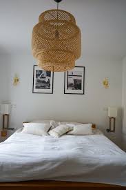 Schlafzimmer Ideen Inspiration Schlafzimmer Gestalten Skandinavisch Pendelleuchte Ikea Sinnerlig Bambus Brinisfashionbook