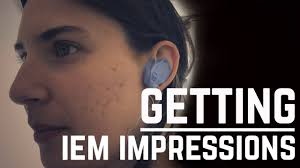 GETTING EAR IMPRESSIONS DRUMMER