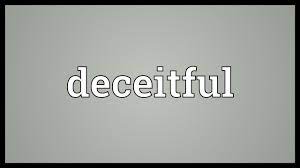 Hypocrisy is deceit because the hypocrite puts on a false front. Deceitful Meaning Youtube